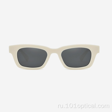 Прямоугольные женские солнцезащитные очки из ацетата небольшого размера